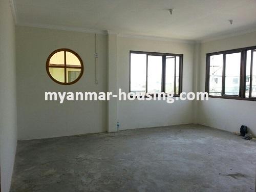 Myanmar real estate - for rent property - No.2012 - Landed House for rent in Thanlyin Township. - view of the room.