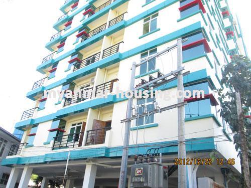 Myanmar real estate - for rent property - No.2090 - An available Condo Apartment decorated with Furniture near to Hledan Junction. - 