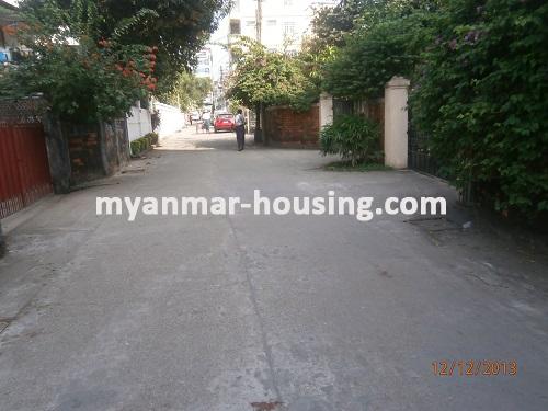 Myanmar real estate - for rent property - No.2090 - An available Condo Apartment decorated with Furniture near to Hledan Junction. - 