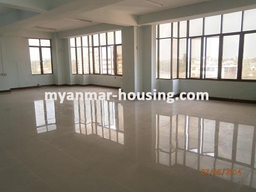 Myanmar real estate - for rent property - No.2138 - Spacious condo in Yuzana Tower! - View of the hall type.