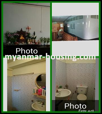 Myanmar real estate - for rent property - No.2188 - A landed house with cheap price for rent near Hledan! - 