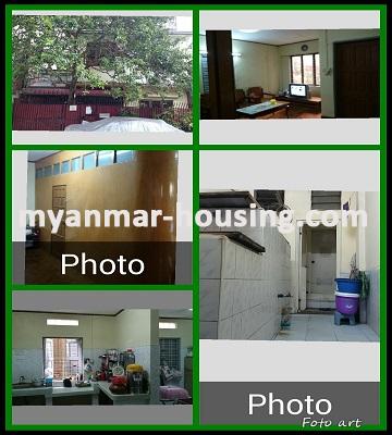 Myanmar real estate - for rent property - No.2188 - A landed house with cheap price for rent near Hledan! - 