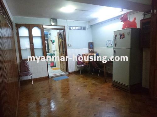 Myanmar real estate - for rent property - No.2206 - The Room for office or living in Lanmadaw! - dinnaing room view 