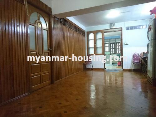 Myanmar real estate - for rent property - No.2206 - The Room for office or living in Lanmadaw! - Living room view