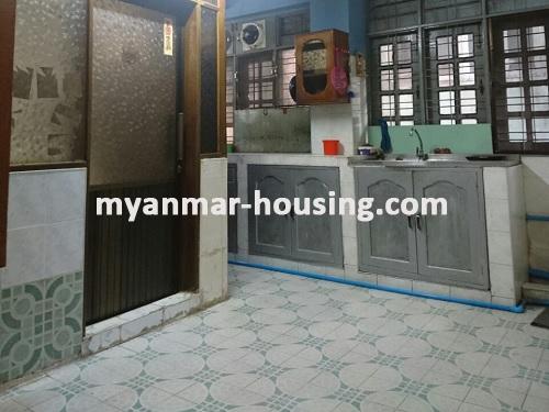 Myanmar real estate - for rent property - No.2206 - The Room for office or living in Lanmadaw! - Kitchen view