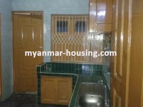 缅甸房地产 - 出租物件 - No.2304 - An apartment in VIP area for rent! - View of the kitchen room.