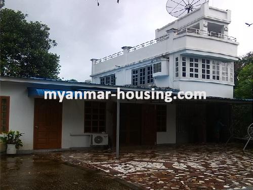 Myanmar real estate - for rent property - No.2307 - Good landed house for rent near hotel! - 