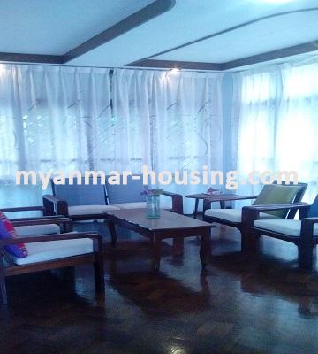 Myanmar real estate - for rent property - No.2422 - A Landed House with beautiful design for rent in Mayangone Township. - 