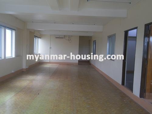 Myanmar real estate - for rent property - No.2530 - Spacious Condo in the heart of the City! - View of the inside.