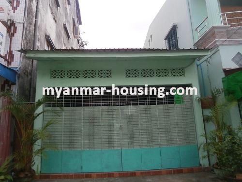 Myanmar real estate - for rent property - No.2532 - Where you can find shop house at Bahan for rent! - view of the building