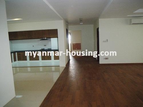 Myanmar real estate - for rent property - No.2623 - Gamone Pwint Condo for rent, Mayangone! - the view of the room