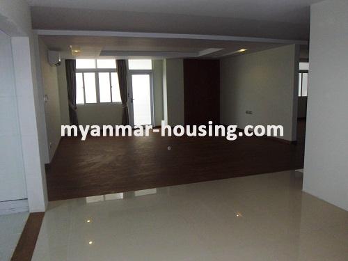 Myanmar real estate - for rent property - No.2623 - Gamone Pwint Condo for rent, Mayangone! - the view of the room