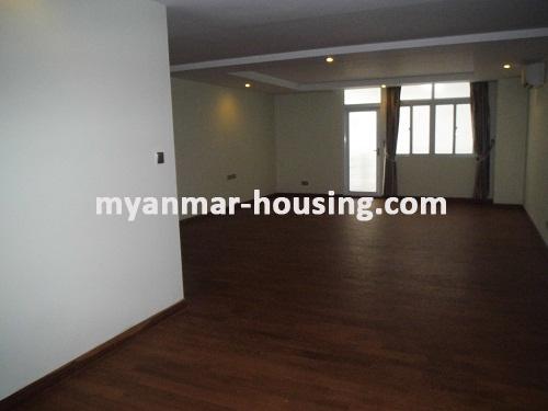 Myanmar real estate - for rent property - No.2623 - Gamone Pwint Condo for rent, Mayangone! - the view of the room