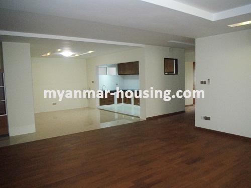 Myanmar real estate - for rent property - No.2624 - Gamone Pwint Condo for rent, Mayangone! - the view of the room