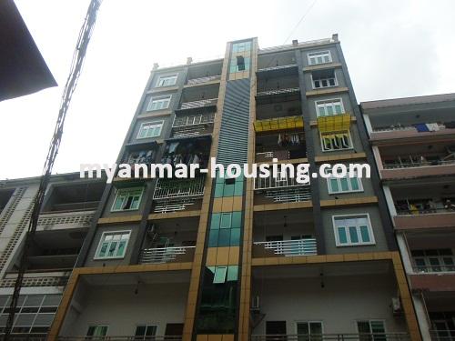 ミャンマー不動産 - 賃貸物件 - No.2627 - This condo is very suitable for  office ! - view of the building