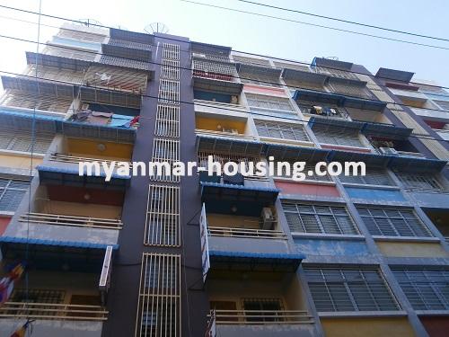 Myanmar real estate - for rent property - No.2784 - Nice Condominium for rent in Kyaukdadar ! - View of the building.