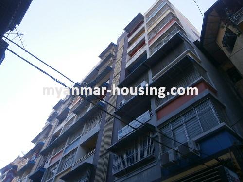 Myanmar real estate - for rent property - No.2784 - Nice Condominium for rent in Kyaukdadar ! - View of the building.