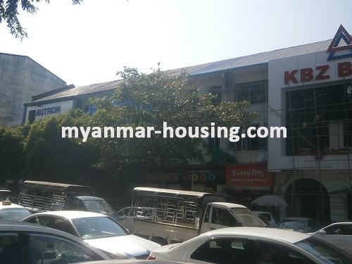 Myanmar real estate - for rent property - No.2818 - The most spacious condo with fair price! - view of the building