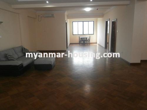 Myanmar real estate - for rent property - No.2821 - Condo for rent Located near Botahtaung Pagoda! - View of the inside.