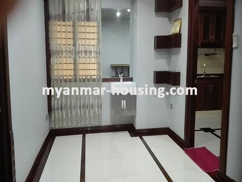 Myanmar real estate - for rent property - No.2828 -  Good room in Green Lake Condo on rent. - View of Dinning room