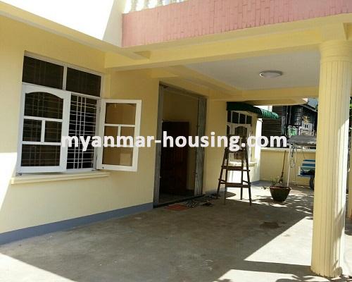 ミャンマー不動産 - 賃貸物件 - No.2880 - A landed house for rent near Parami Sein Gay Har Surper Market. - 