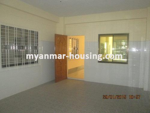 Myanmar real estate - for rent property - No.2902 - Ground Floor for rent in very Good and Famous Area like Sanchaung! - View of bed room in ground floor