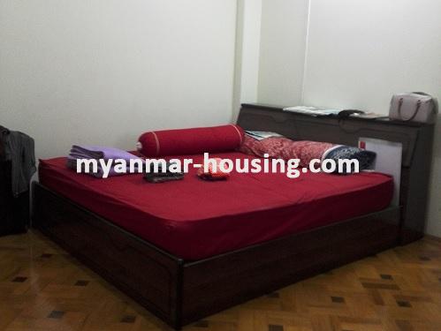 ミャンマー不動産 - 賃貸物件 - No.2929 - Decorated Room Located near Dagon Center Shopping Center- Pyay Road! - View of the master bed room.