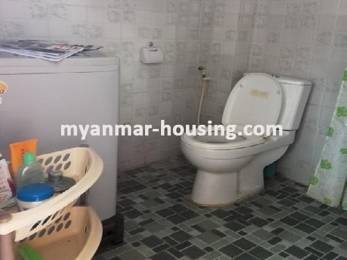 ミャンマー不動産 - 賃貸物件 - No.2929 - Decorated Room Located near Dagon Center Shopping Center- Pyay Road! - View of the wash room.