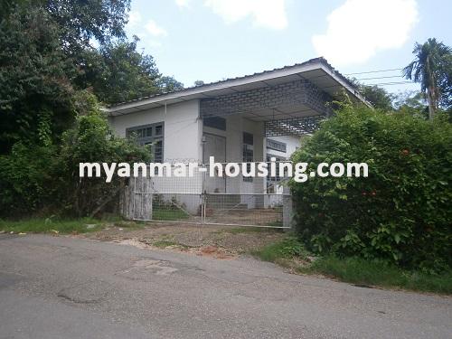 ミャンマー不動産 - 賃貸物件 - No.2935 - One Storey House for Rent located in Bahan Township! - 