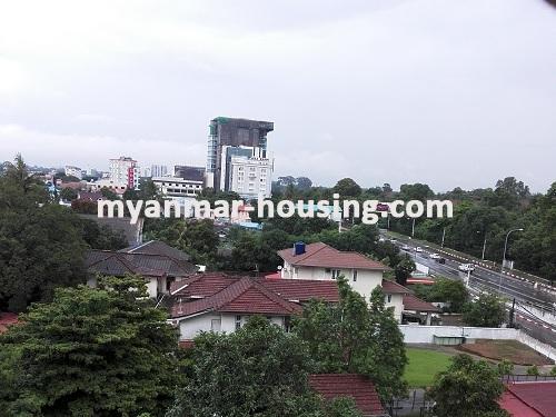 ミャンマー不動産 - 賃貸物件 - No.2948 - Condo for Rent with Reasonable Price near Pyay Road! - View of the surrounding.