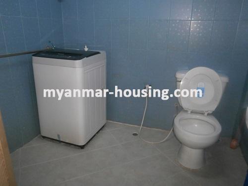 Myanmar real estate - for rent property - No.2959 - Looking for a flat in Spacious Compound near Junction Square Shopping Center? - View of the wash room.