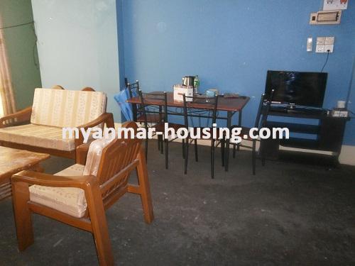 Myanmar real estate - for rent property - No.2959 - Looking for a flat in Spacious Compound near Junction Square Shopping Center? - View of the inside.