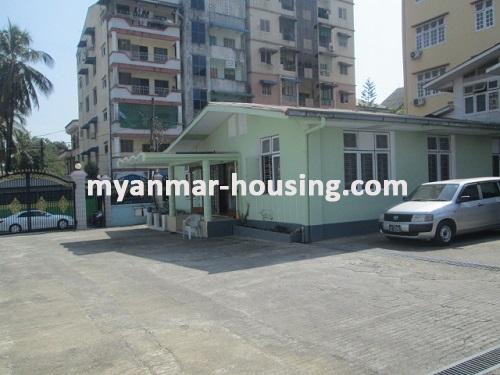 Myanmar real estate - for rent property - No.3088 - There is a landed house in a good place. - 