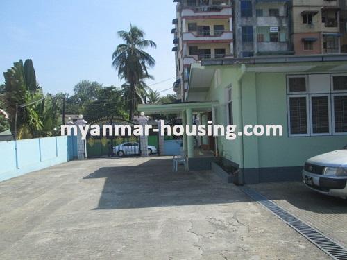 Myanmar real estate - for rent property - No.3088 - There is a landed house in a good place. - 