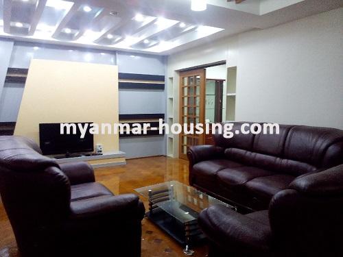 ミャンマー不動産 - 賃貸物件 - No.3140 - A room for rent at Shwe Hintha Condominium! - 