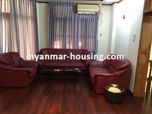 Myanmar real estate - for rent property - No.3144 - A nice house for rent near Kabaraye Pagoda Road,  - 