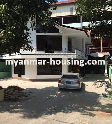 Myanmar real estate - for rent property - No.3144 - A nice house for rent near Kabaraye Pagoda Road,  - 