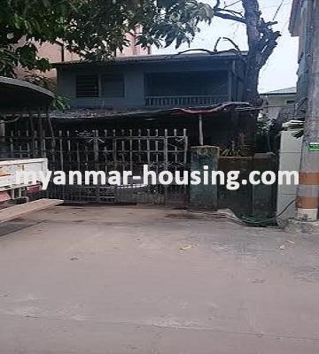 Myanmar real estate - for rent property - No.3154 - Two stories building for rent at South Oakkalar, Ngwe Kyar Yan! - 