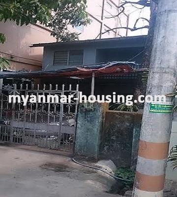 Myanmar real estate - for rent property - No.3154 - Two stories building for rent at South Oakkalar, Ngwe Kyar Yan! - 