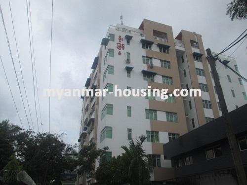 Myanmar real estate - for rent property - No.3230 - Good Condominium for rent in Thayet Taw Condo - View of the building