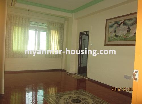 ミャンマー不動産 - 賃貸物件 - No.3245 - Condominium for rent in Moe Sandar Condo at Kamaryut Township. - View of the room