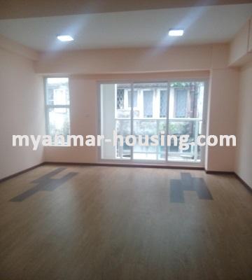 Myanmar real estate - for rent property - No.3252 - Condominium for rent in Dagon Township. - View of the Living room