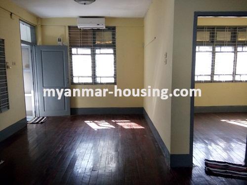 Myanmar real estate - for rent property - No.3255 - An apartment for rent in Bahosi Housing at Lanmadaw Township. - View of inside room