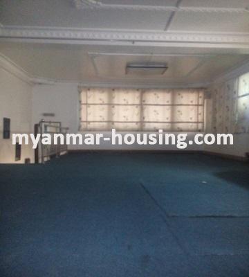 Myanmar real estate - for rent property - No.3282 - A Good flat for rent in YawminGyi Street. - View of the Living room