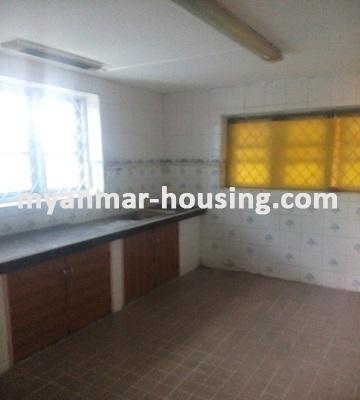 Myanmar real estate - for rent property - No.3282 - A Good flat for rent in YawminGyi Street. - View of the Kitchen room