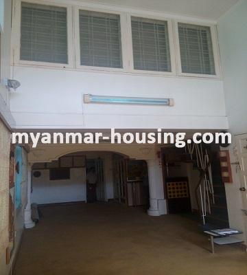 Myanmar real estate - for rent property - No.3282 - A Good flat for rent in YawminGyi Street. - Ground floor with front view