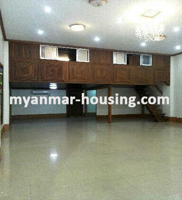 Myanmar real estate - for rent property - No.3298 - A Landed House for rent in Botahtaung Township. - View of the Living room