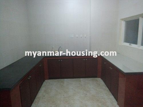 Myanmar real estate - for rent property - No.3311 - Two Storey Landed House for rent in Malikha Garden Housing is available now! - View of Kitchen room