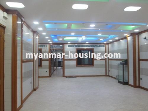 Myanmar real estate - for rent property - No.3325 -  The best decorated room for rent in Mahuya Condo. - View of the Living room