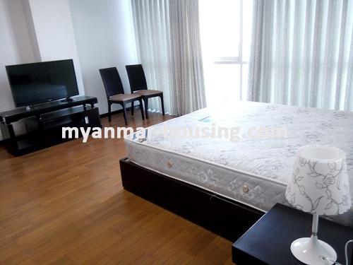 Myanmar real estate - for rent property - No.3333 - The best decorated room for rent in Orchid Condo. - View of the Bed room